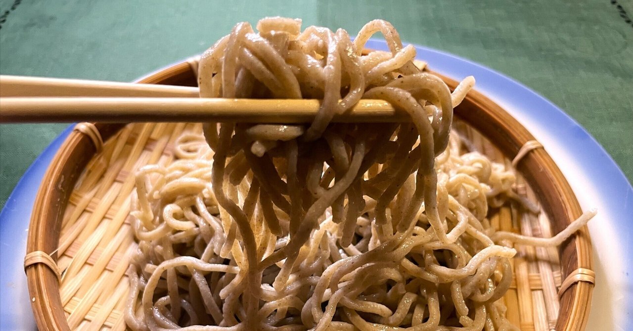 家庭用製麺機で蕎麦をつくってみた感想戦｜茶屋ファーム