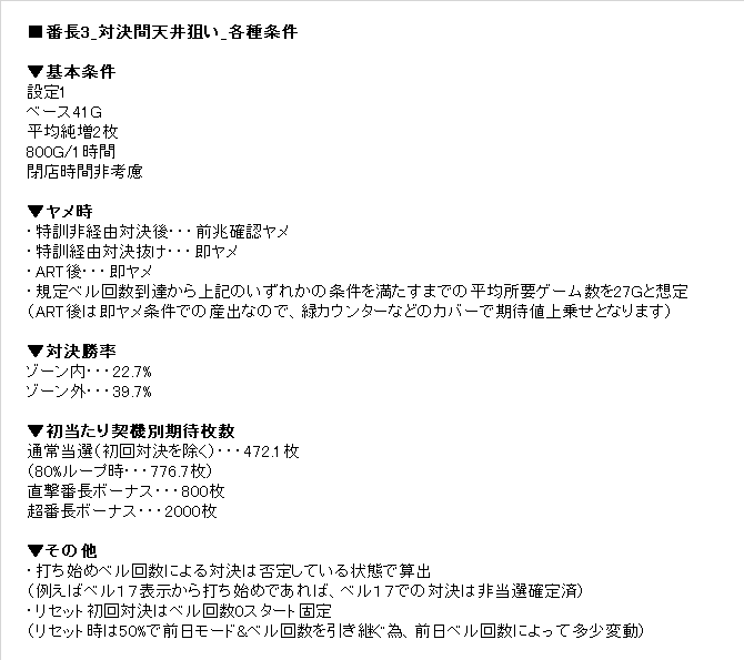 期待 番長 値 リセット 天井 3 %page_title%