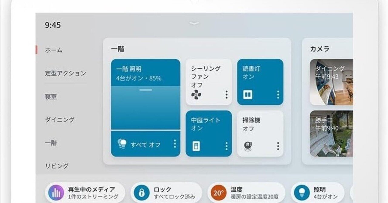 ガジェットレビュー】Echo Hub (エコーハブ) 8インチスマートホーム