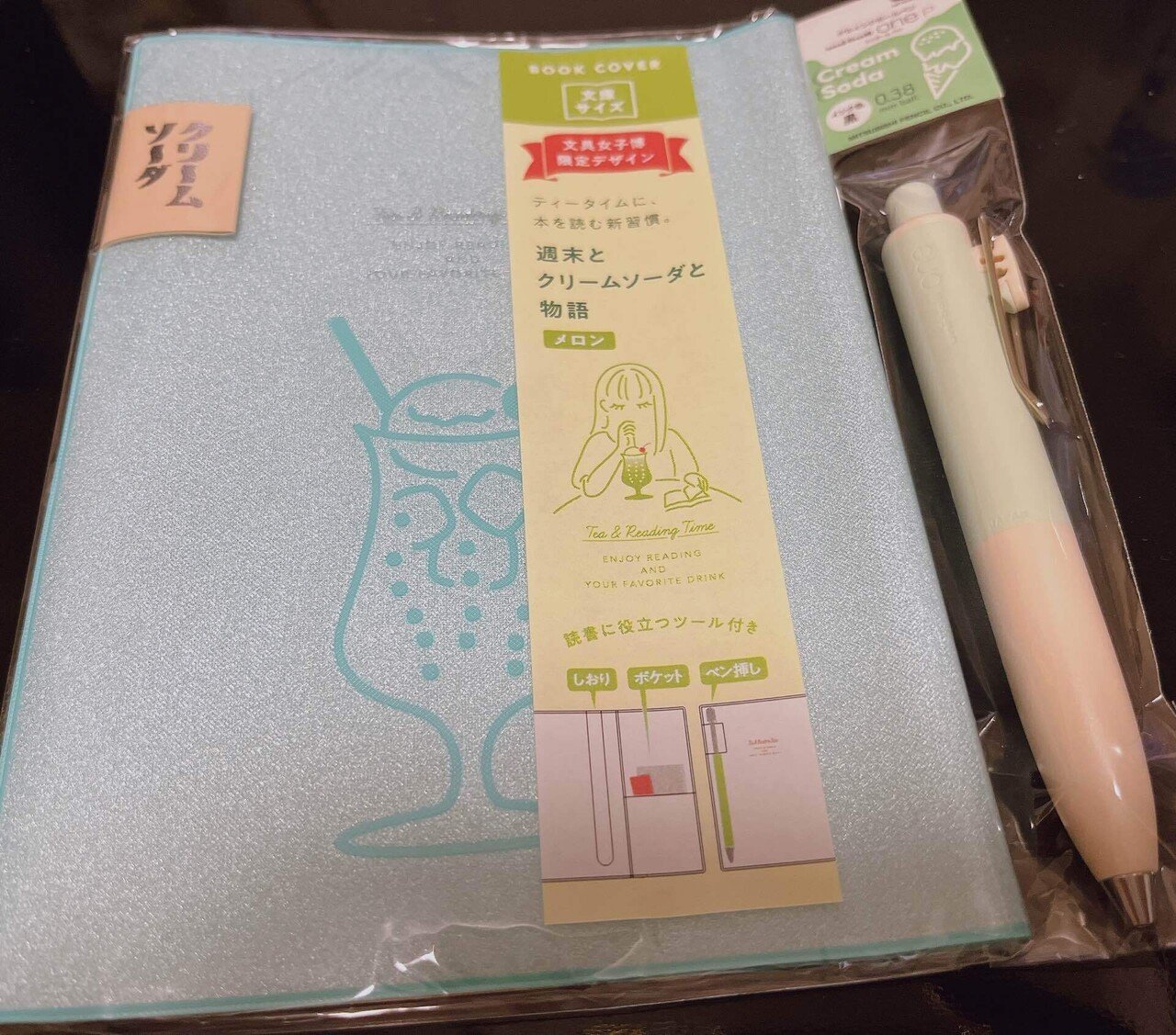 uni-ball oneP クリームソーダペア ユニボールワンP 文具女子博 2024