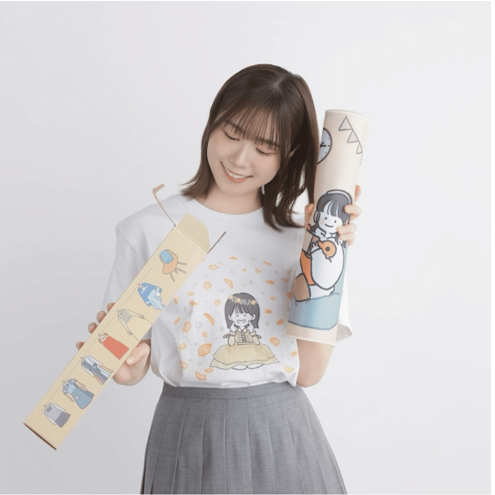 日向坂46 丹生明里 だいすきなものたちに囲まれてお皿