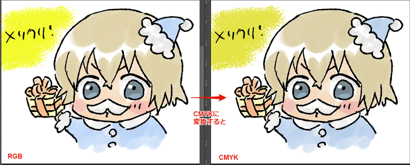 Rgbからcmykに変換する際なるべく色をくすませないようにする Photoshop Hibiki Note
