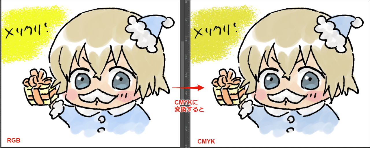 Rgbからcmykに変換する際なるべく色をくすませないようにする Photoshop Hibiki Note