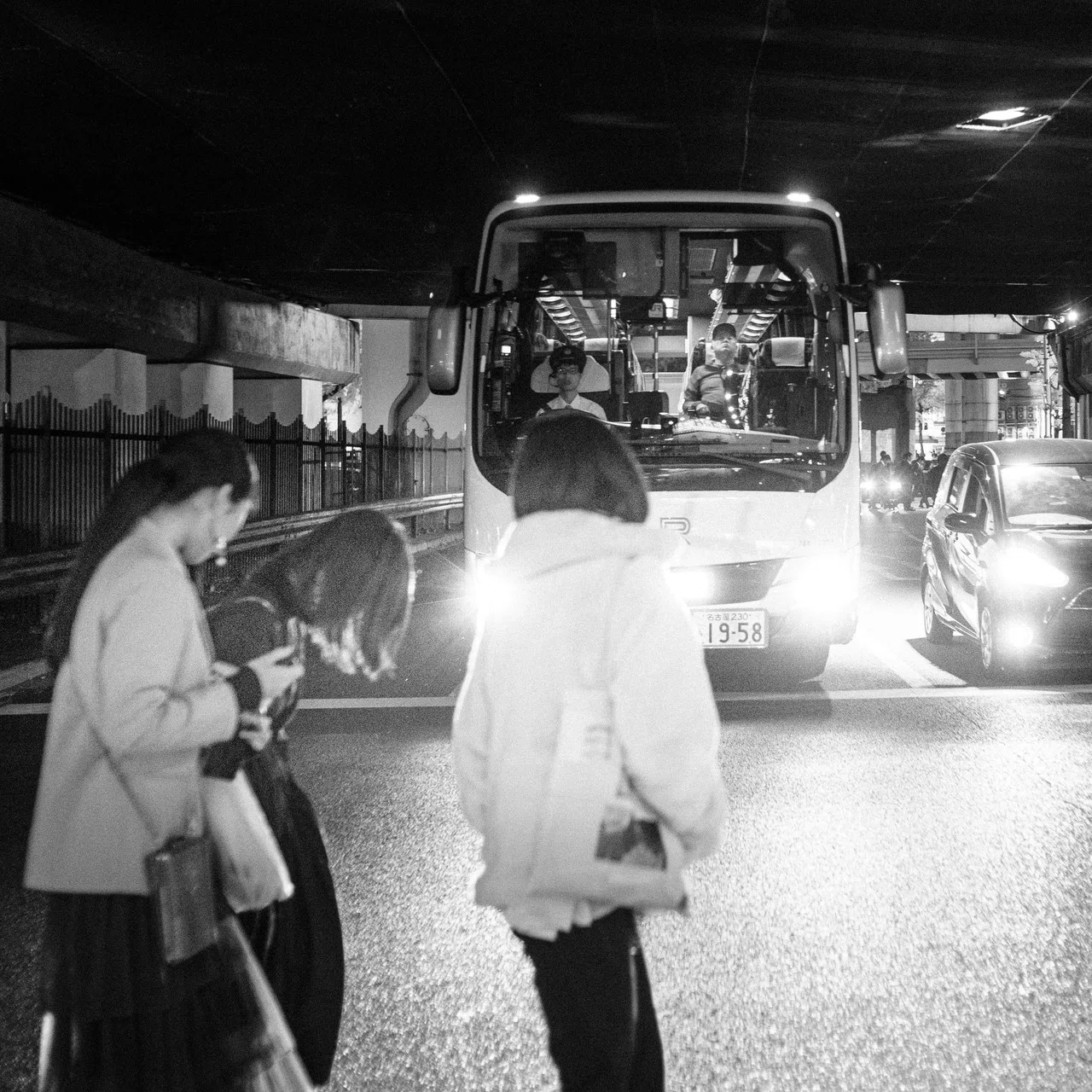 仕事のついでに旅写真（大阪）モノクロ縛り｜萩原賢一郎