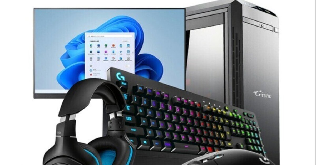 デスクトップ ゲーミングPC セット（👉詳細&リンク👈NEXTGEAR JG