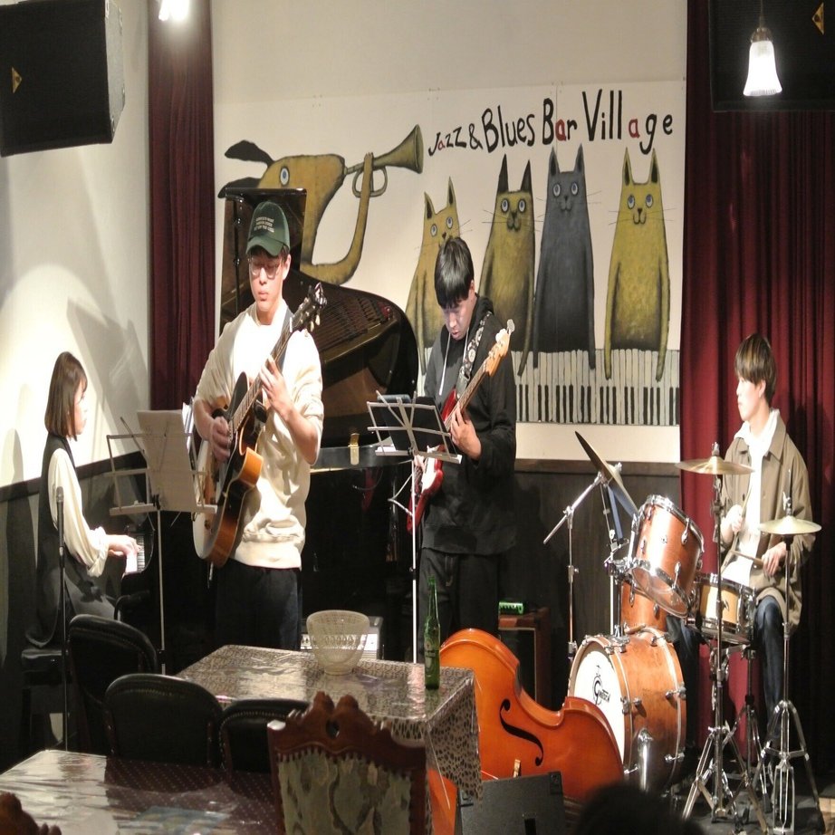 リアル　人形　ミュージック　JAZZ演奏者　BAR　飲食店などに　特大 ◇2024.12.8(Sun)【群大Jazz研定期 Live&Session#25】=vol.1,962