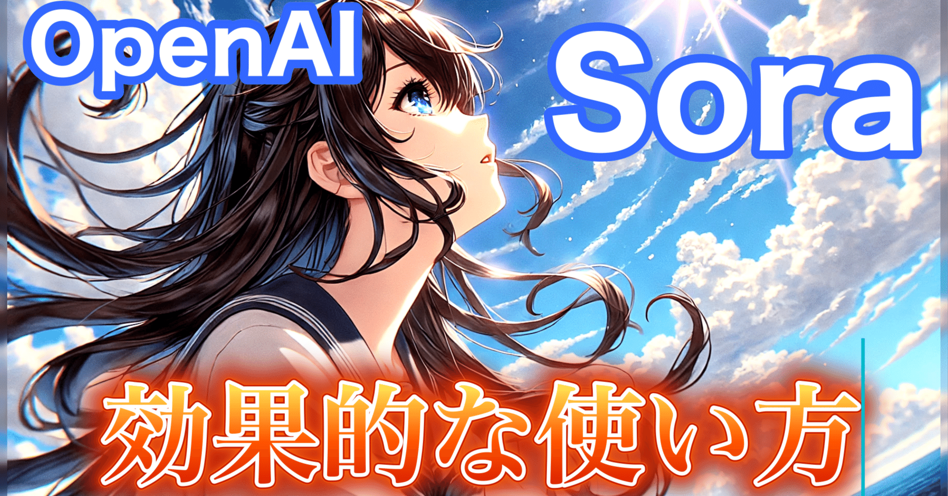 OpenAI Soraの使い方ガイド：失敗しない動画生成のコツ｜佐藤源彦@MBBS