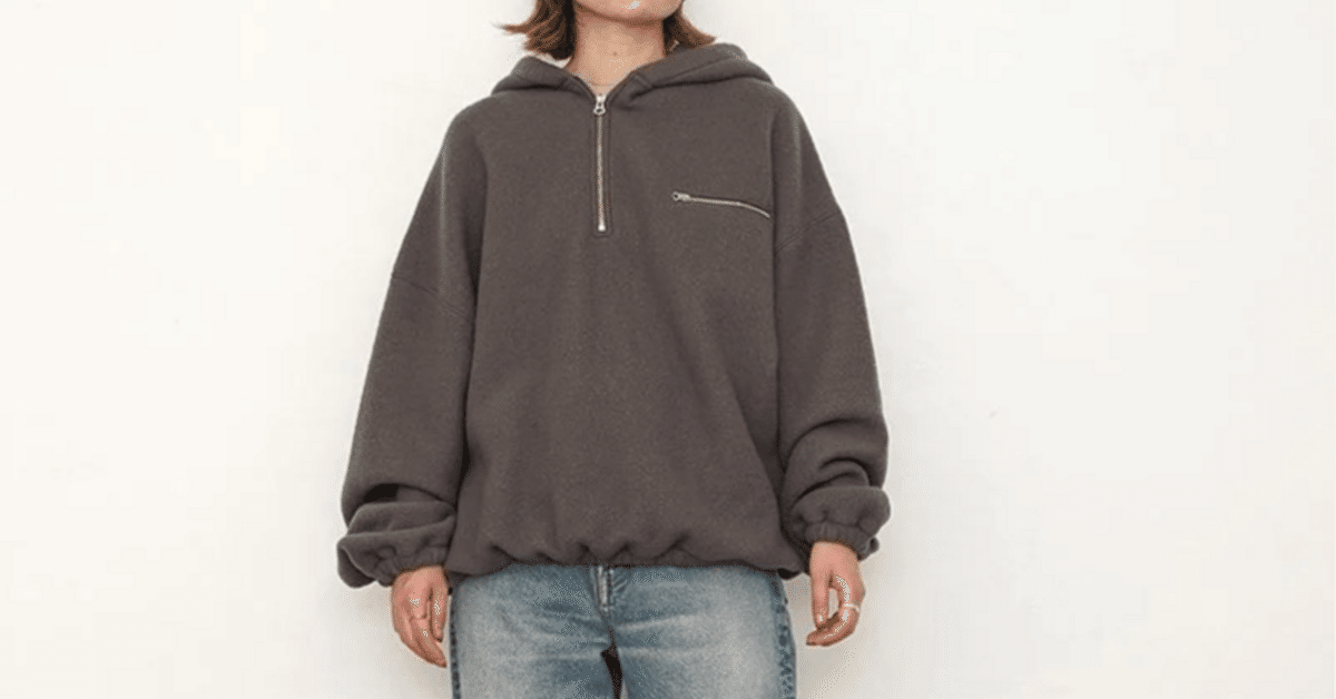 INSCRIRE アンスクリア 24AW Freece Hoodie ウールフリースパーカー I24AW-BC92BM グレー M ITW428F6THA9 INSCRIRE - INSCRIRE アンスクリア 24AW Freece Hoodie ウール