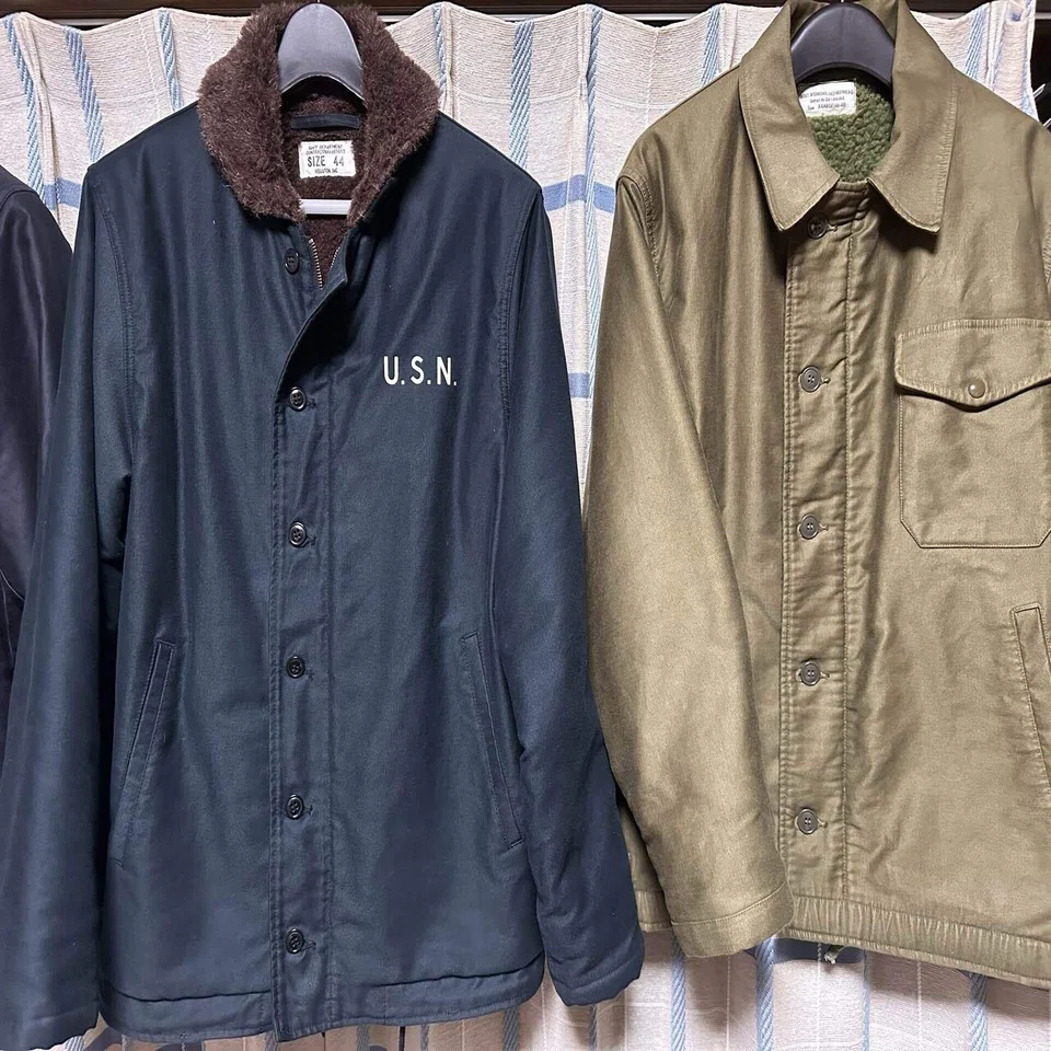 U.S.Navy deck jacket｜池上富士夫