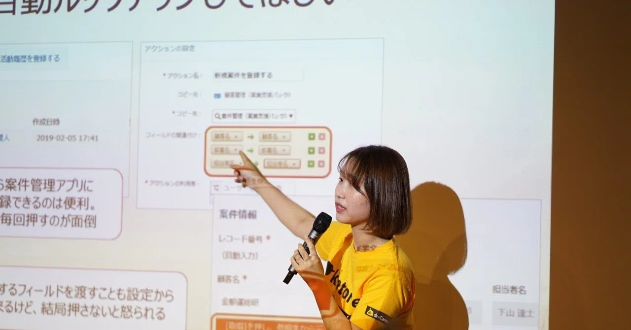 JavaScript APIを正しく、理解していくことが自社カスタマイズの近道 〜kintone devCamp Step2 レポート ...