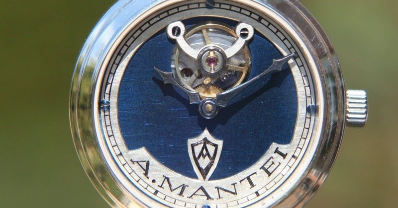 世界の超マイナー時計図鑑　No18 ドイツA.Mantei　手作り腕時計