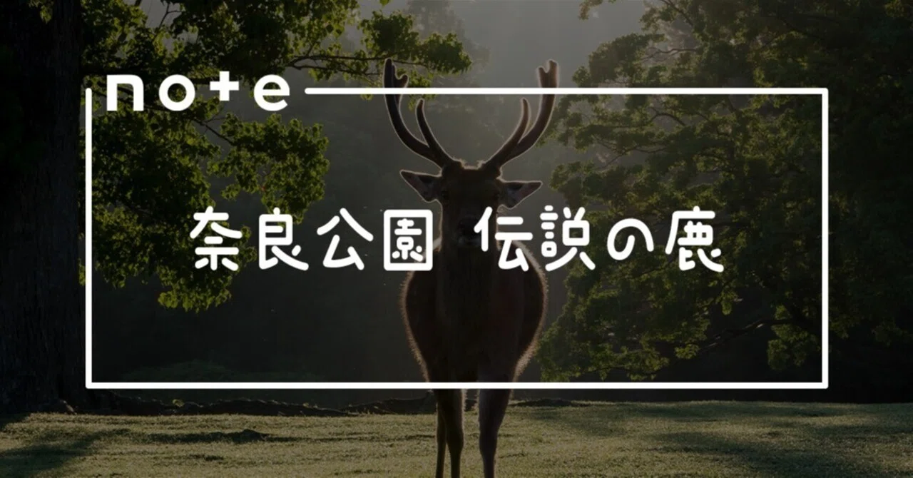 奈良公園 伝説の鹿｜𝓜𝟑