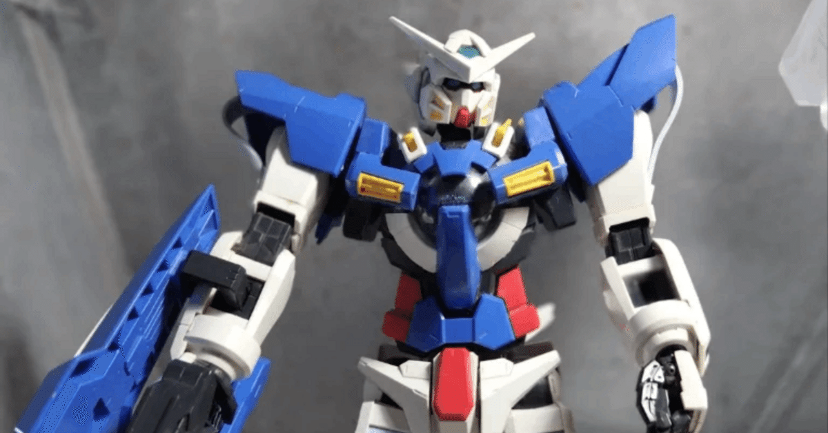 塗装済み　1/60　エクシア 1/60スケール ガンダムエクシア 素組リメイク｜Asianさんの
