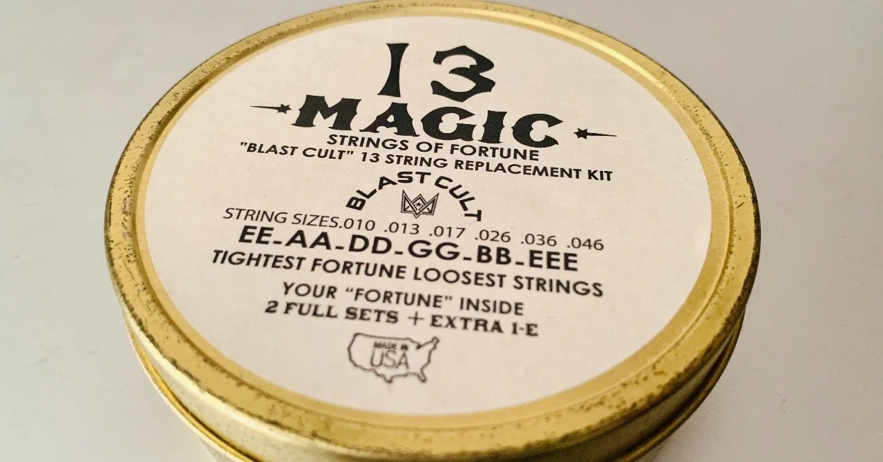 v*k様 BLAST CULT MAGIC 13 ギター弦 什器