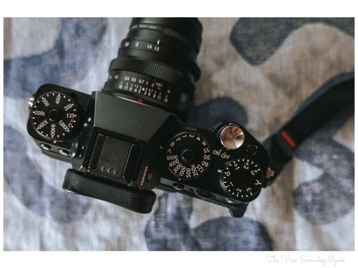 X-T5×NOKTON 23mm F1.2 の白が好き～っ！【レンズとカメラ