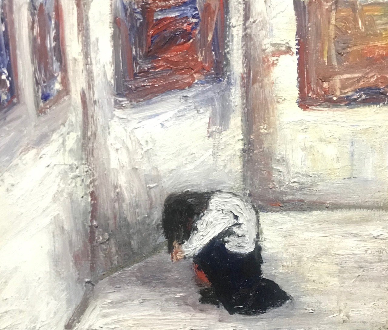 絵画    「心の中に、湧いている情熱」 絵画 「心の中に、湧いている情熱」