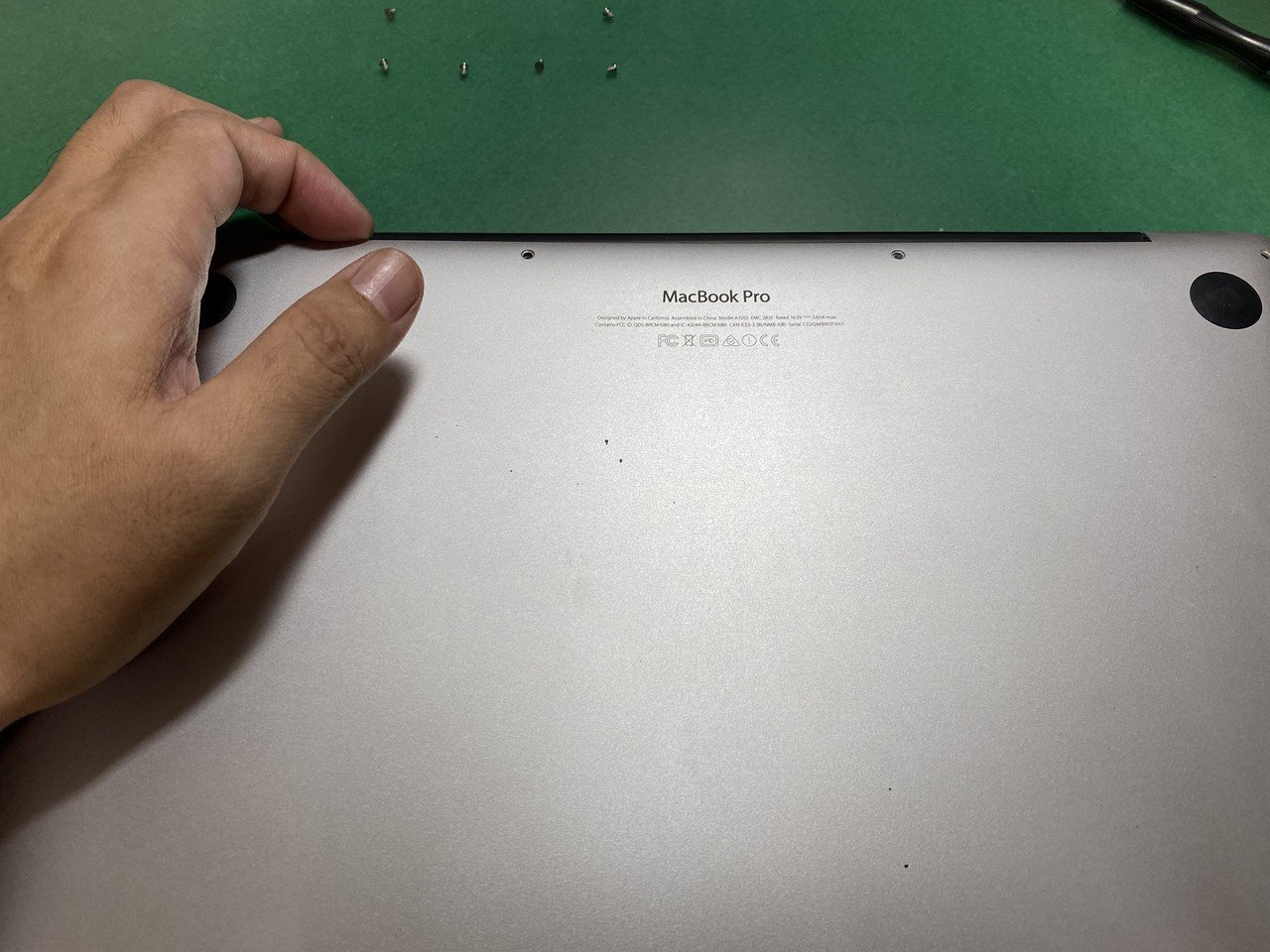 備忘録＆お役立ち》MacBook Pro (Retina, 13-inch, Early 2015) の内蔵