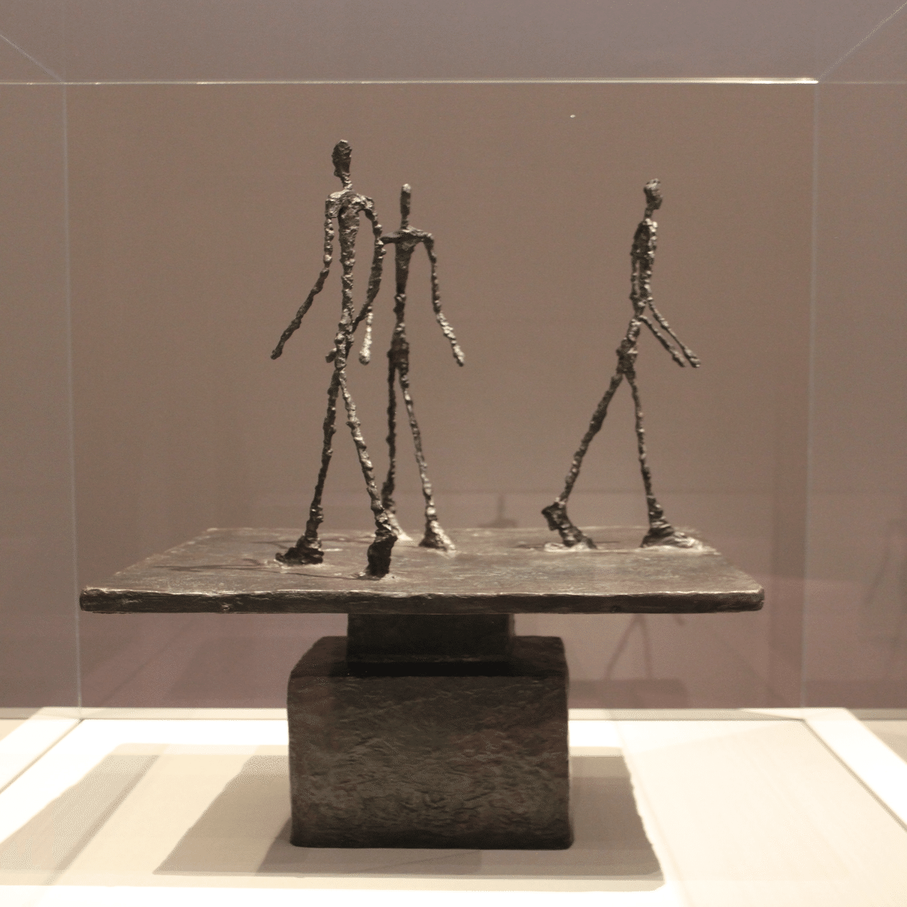 ジャコメッティ 「歩く男」 リトグラフ マーグ画廊版 ジャコメッティ