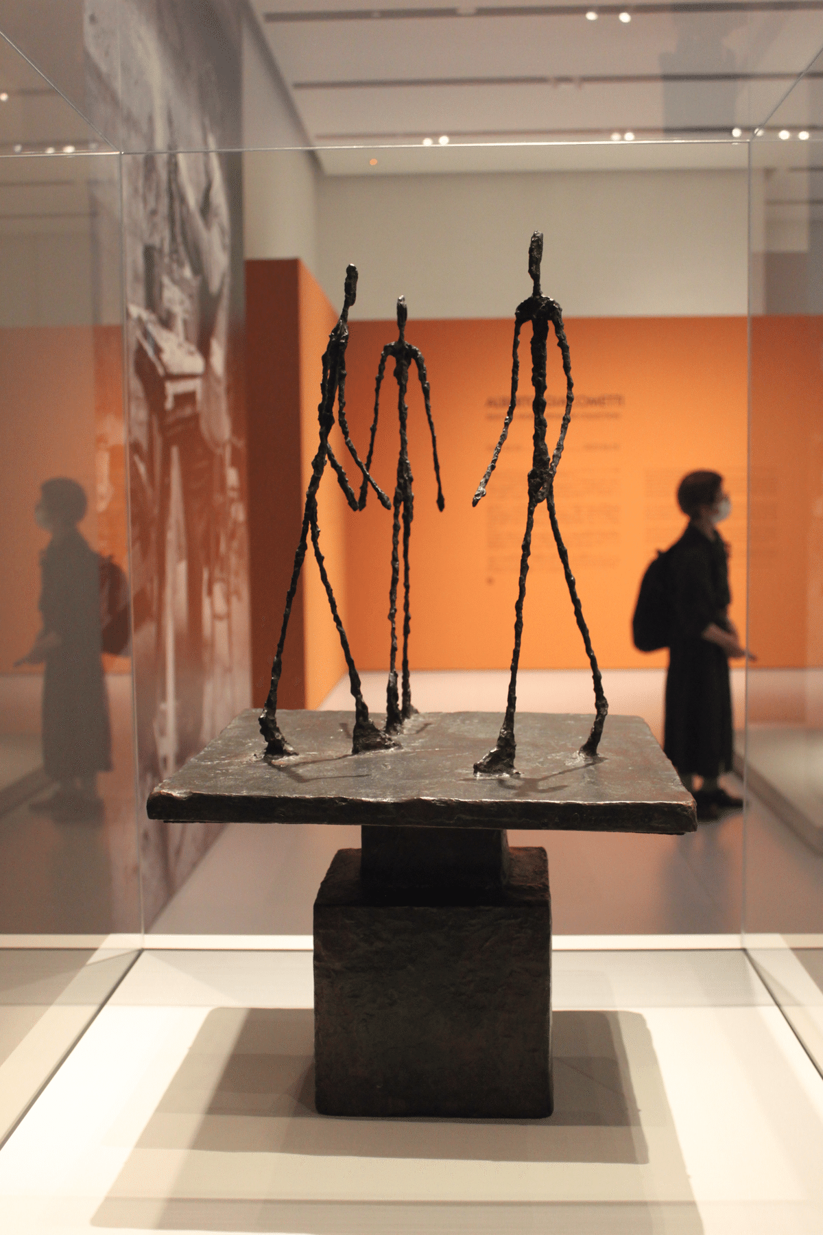 ジャコメッティ　「歩く男」　リトグラフ　マーグ画廊版 ジャコメッティ 「歩く男」 リトグラフ マーグ画廊版