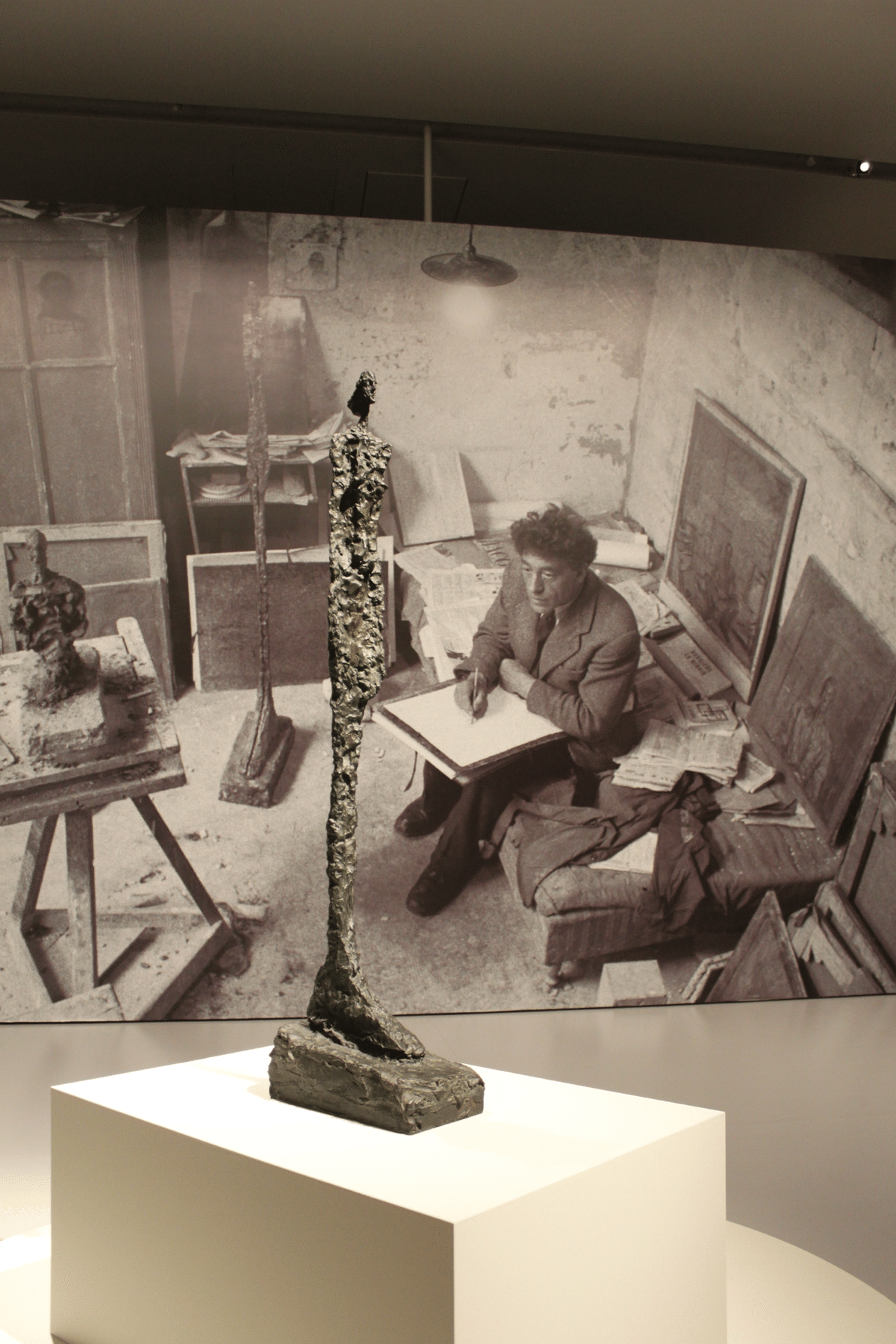 ジャコメッティ　「歩く男」　リトグラフ　マーグ画廊版 ジャコメッティ 「歩く男」 リトグラフ マーグ画廊版