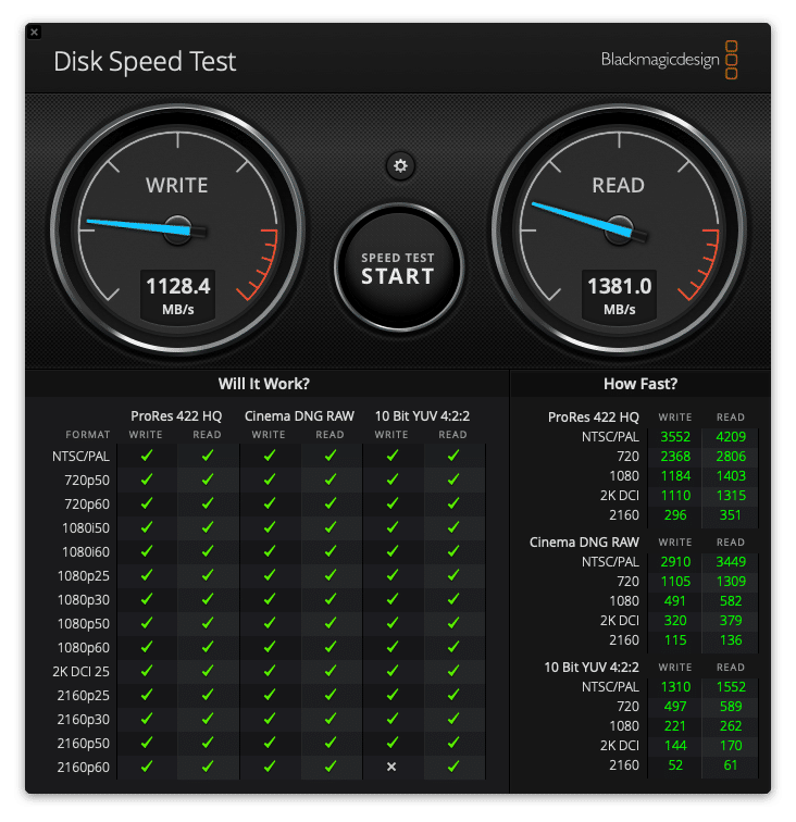 MBP内蔵SSD 1TB(ADATA SX8200PNP)ベンチ3