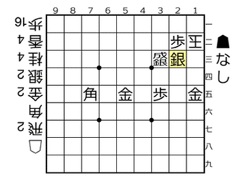 図12　４１手目▲２三銀不成