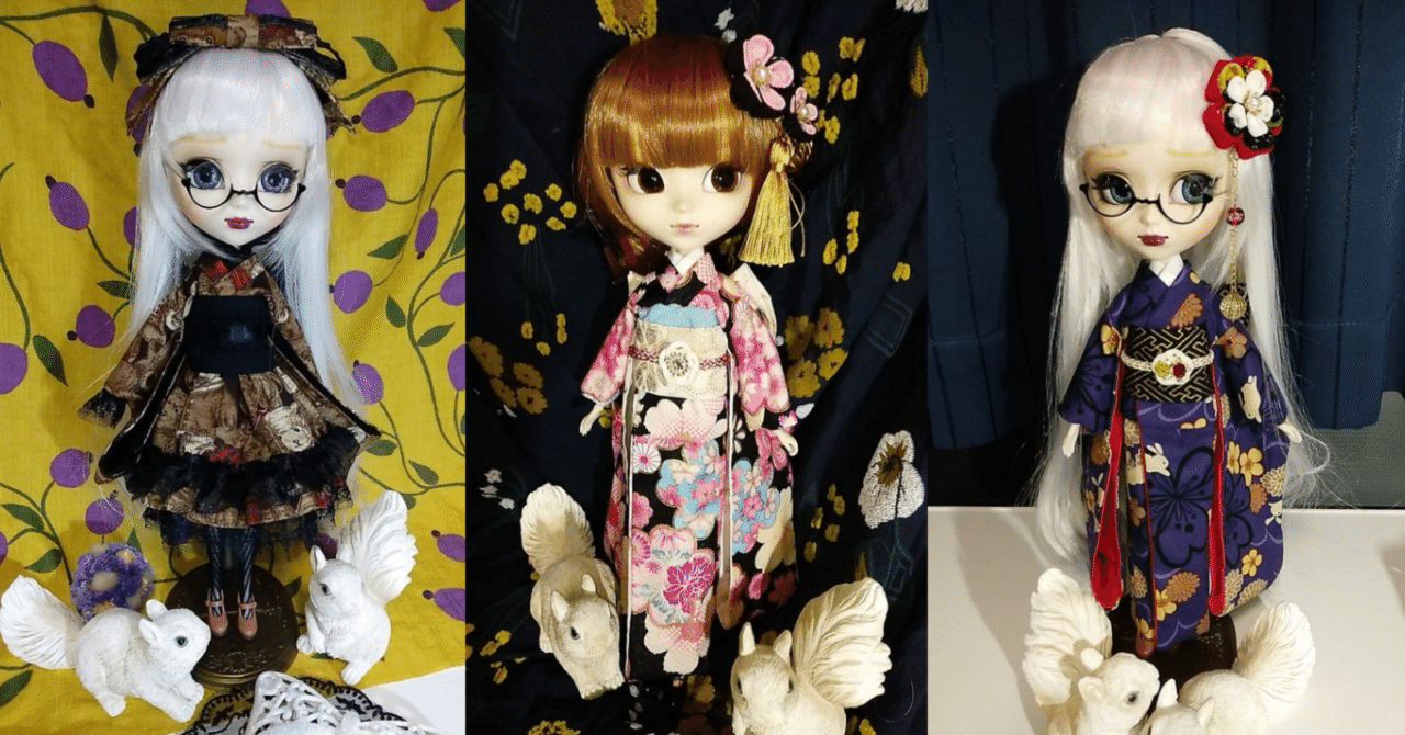 アイシードール用アウトフィット 着物 tiger-and-dragon_haori-kimono