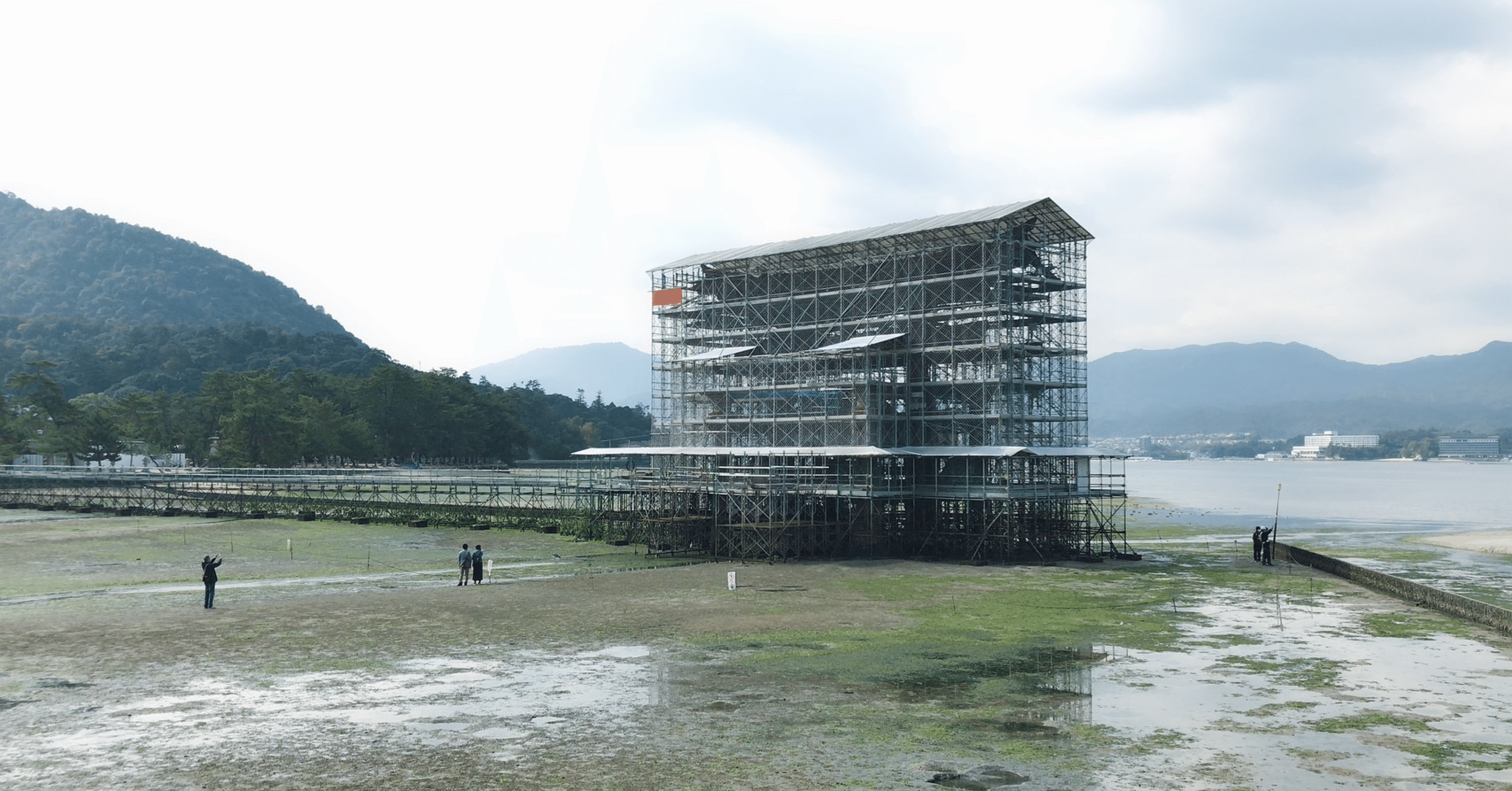一人旅】人生初の厳島神社は大鳥居改装中である意味珍しかった（広島