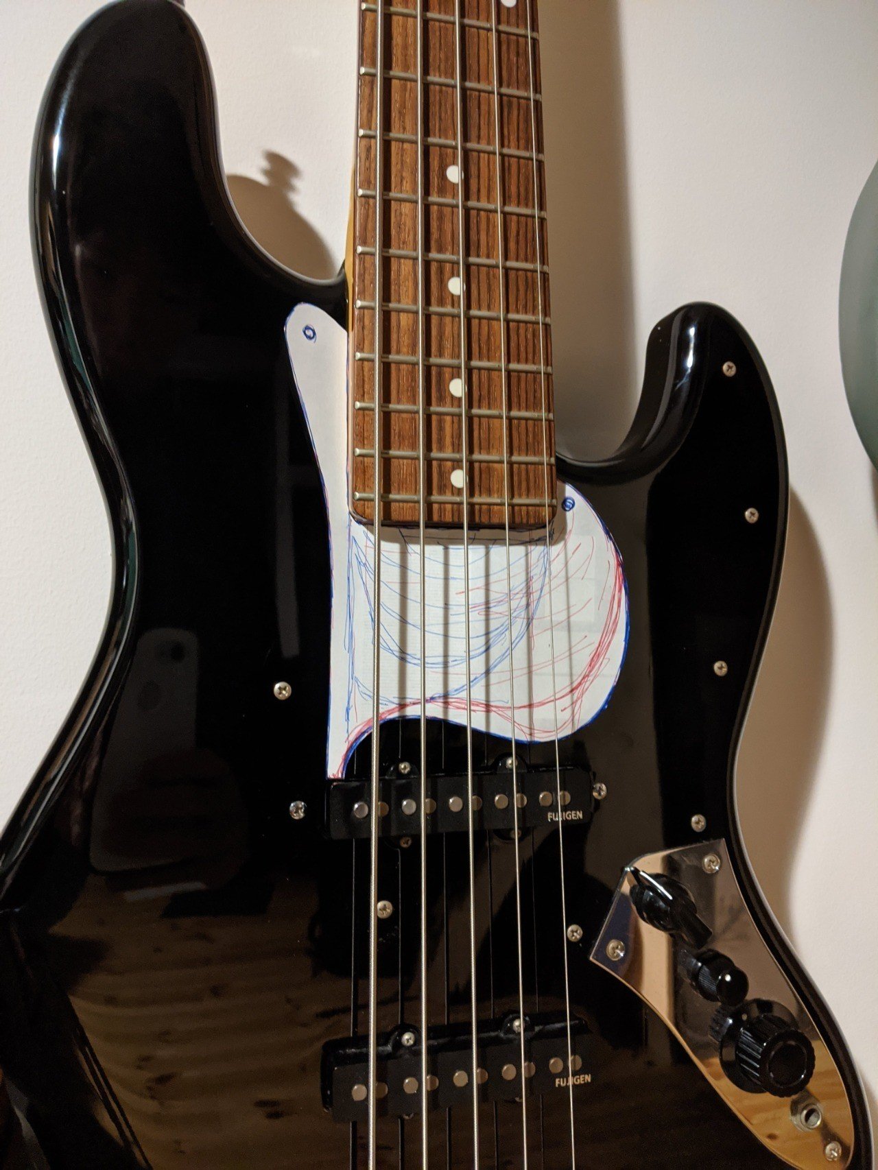 スラップスロープ兼フィンガーレスト兼フィンガーステップを自作する その１ Bitlop Note