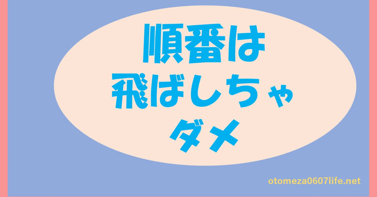 体にも順番があります｜パセリ