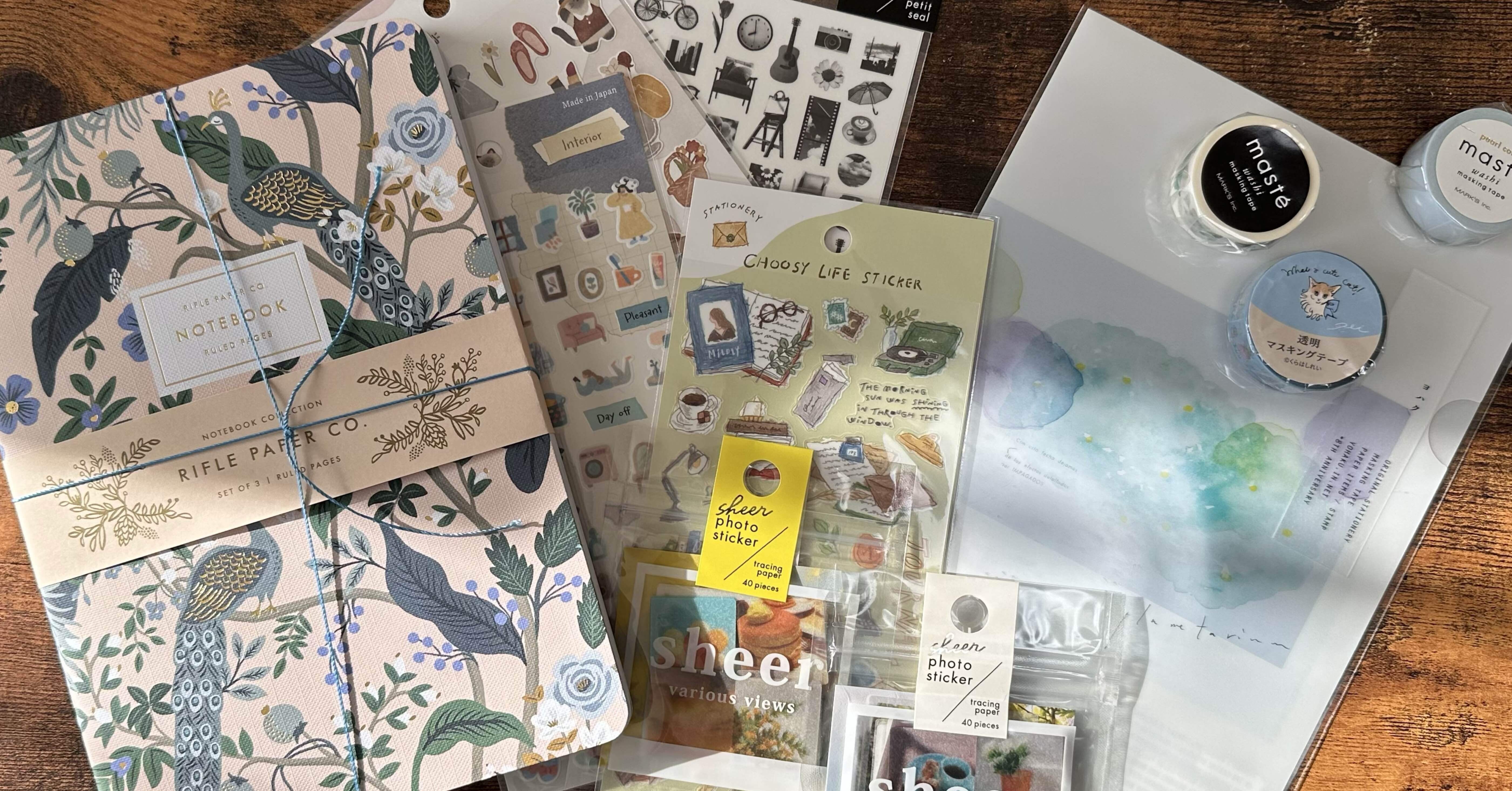 文具女子博2024初参戦｜眺めてニンマリな購入品記録｜lily