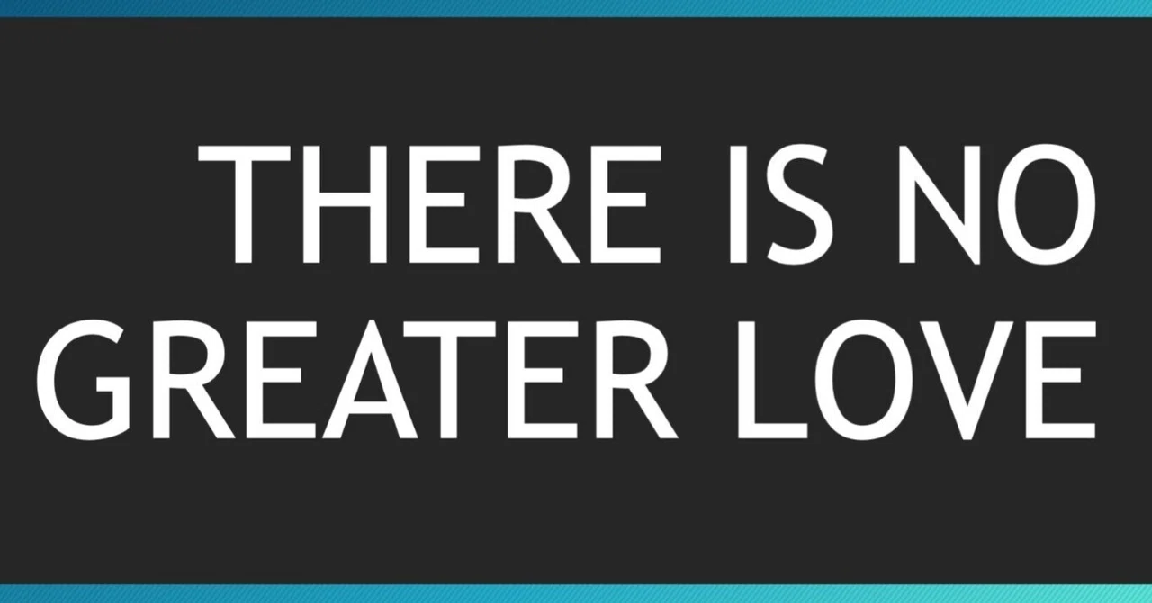 Standard Session Songs (to sing) No. 153: There Is No Greater Love ...