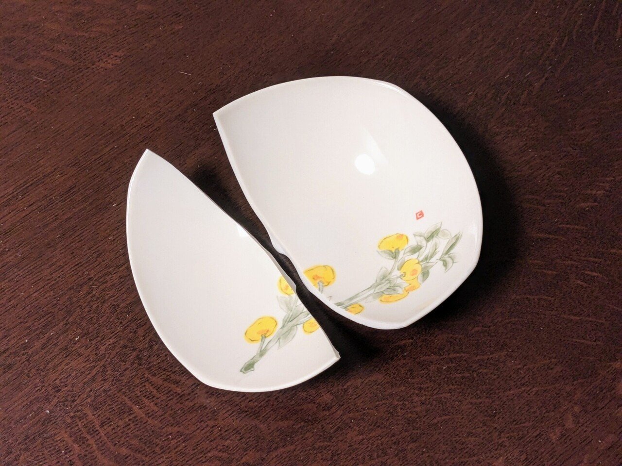 お気に入りのお皿が割れました。毎日使わない日がない、エース級