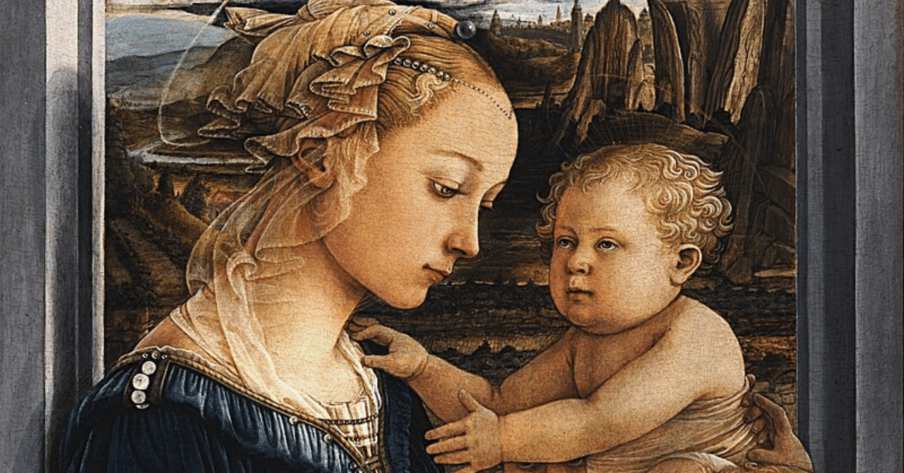 聖母子と二人の天使 フィリッポ・リッピ ウフィツィの聖母 マリア キリスト 絵画 リッピ『聖母子と二人の天使』芸術と愛の狭間で揺れる禁断の関係