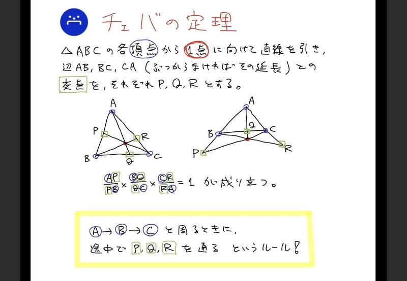 高校数学無料問題集 数ａ 第２章 図形の性質 線分比 桝 ます Note