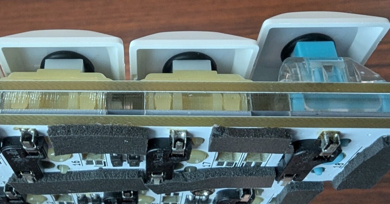 Keyball39 の打鍵音と打鍵感をいじってみた｜hyakum