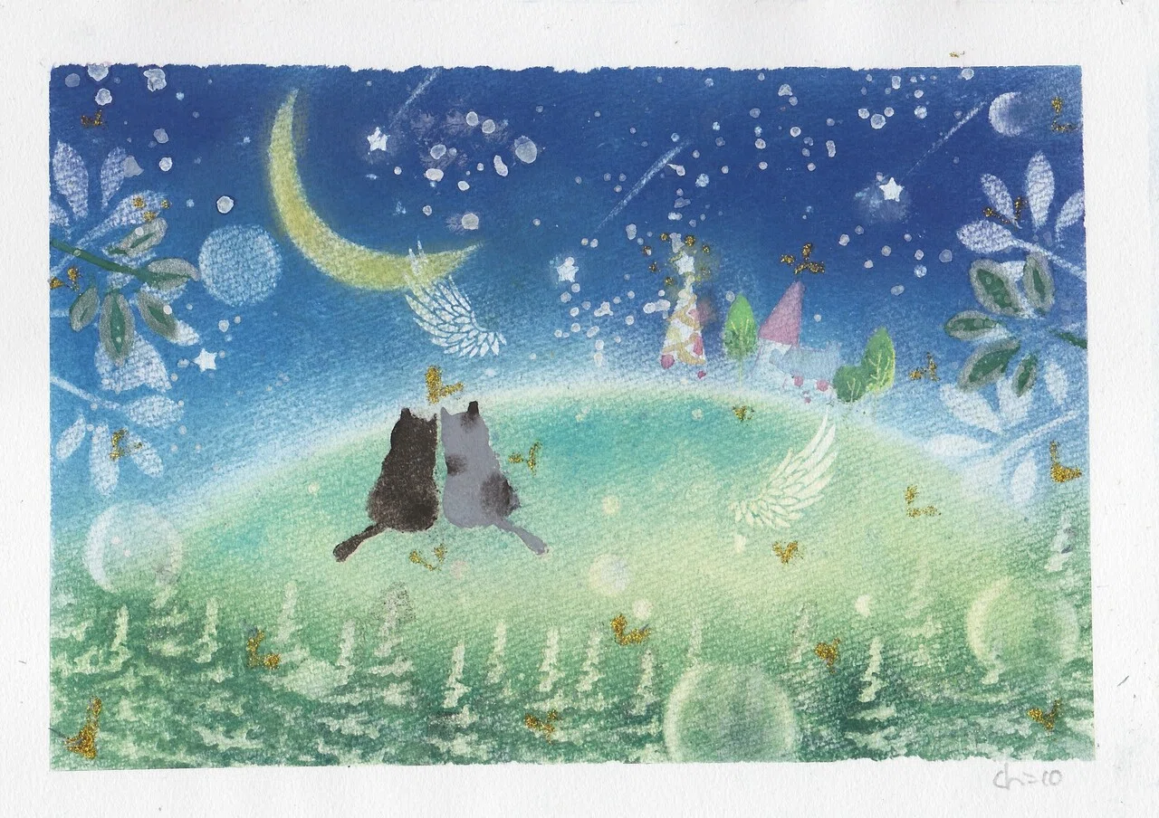 原画】夜空に紡ぐ物語