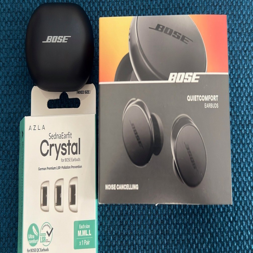 感想]ノイズキャンセリングイヤホンBose QuietComfort Earbuds (2世代