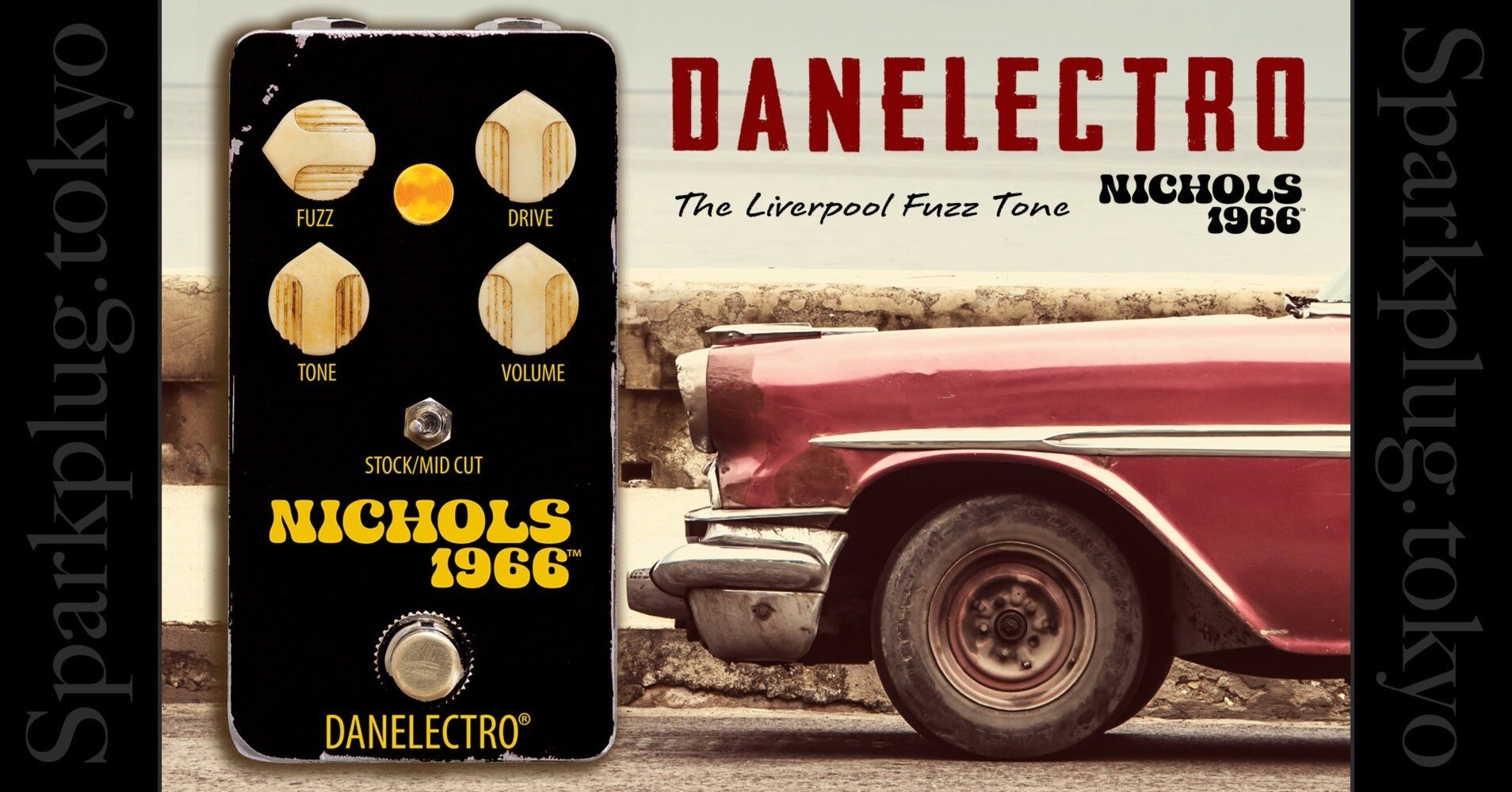The Liverpool Fuzz Tone！ダンエレクトロ「NICHOLS 1966