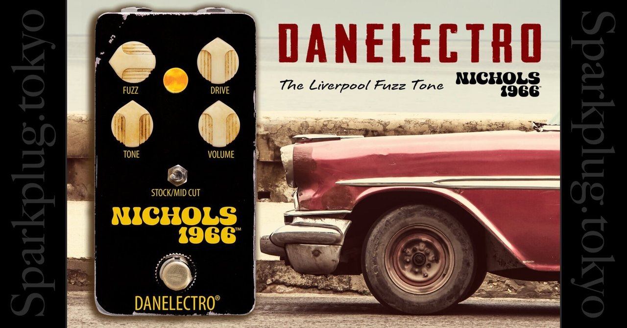 The Liverpool Fuzz Tone！ダンエレクトロ「NICHOLS 1966