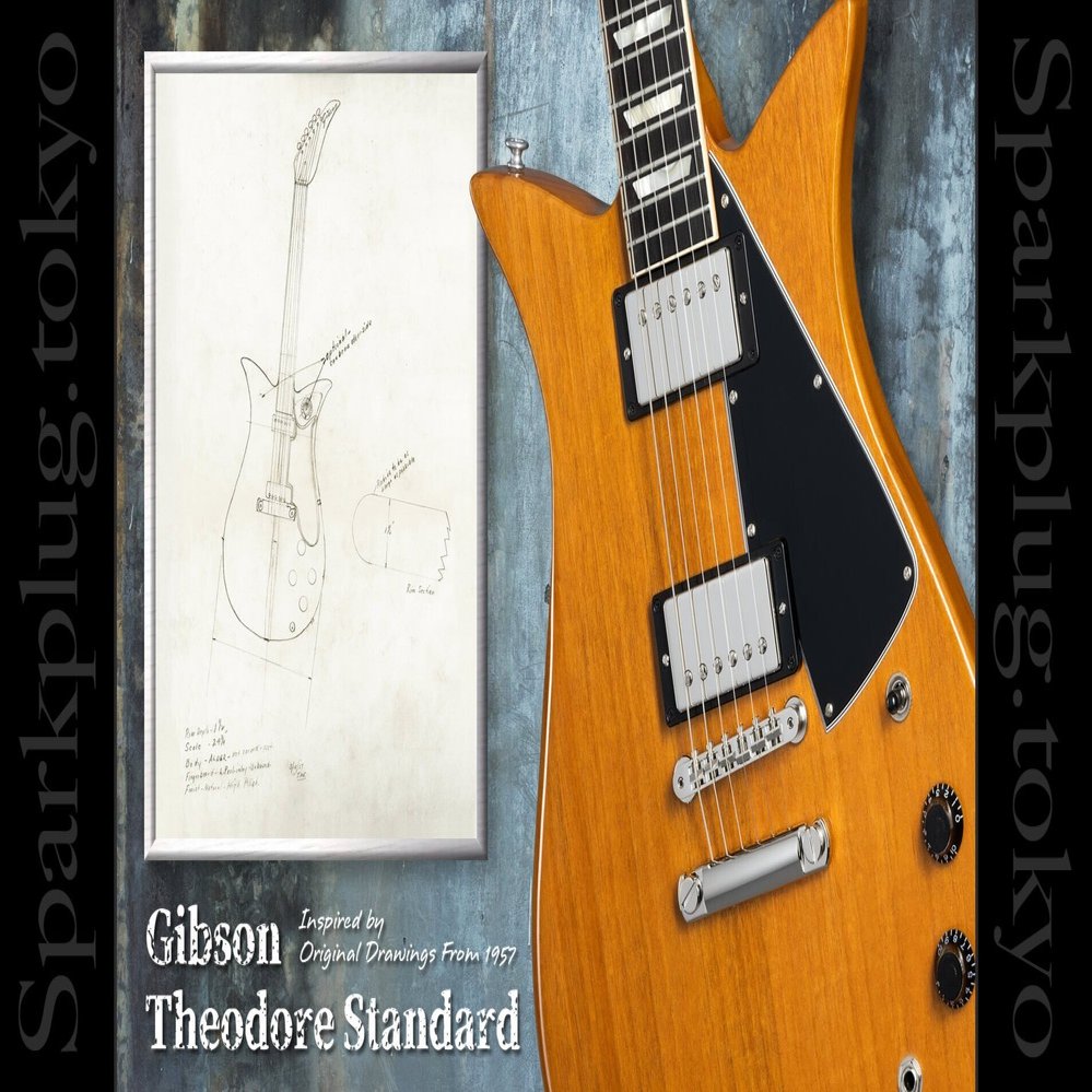 今回はアンティーク・ナチュラル！ギブソン「Theodore Standard」登場
