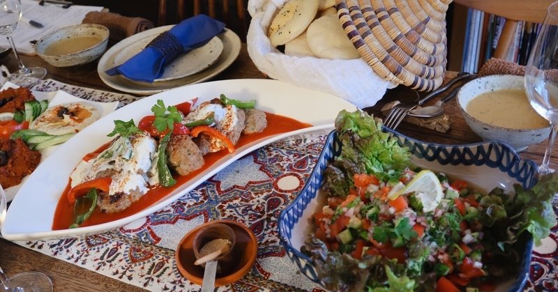 世界のおうちご飯〜トルコ料理を習ってきました