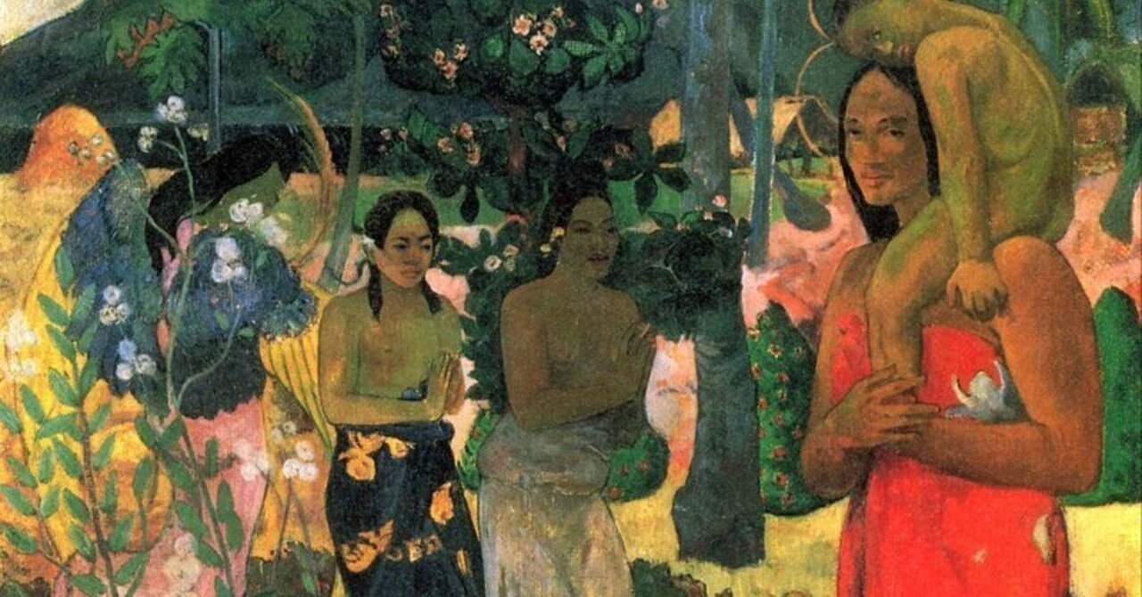 旅する色とりどりの切り絵 －ゴーギャンの絵画を巡る随想｜ミック