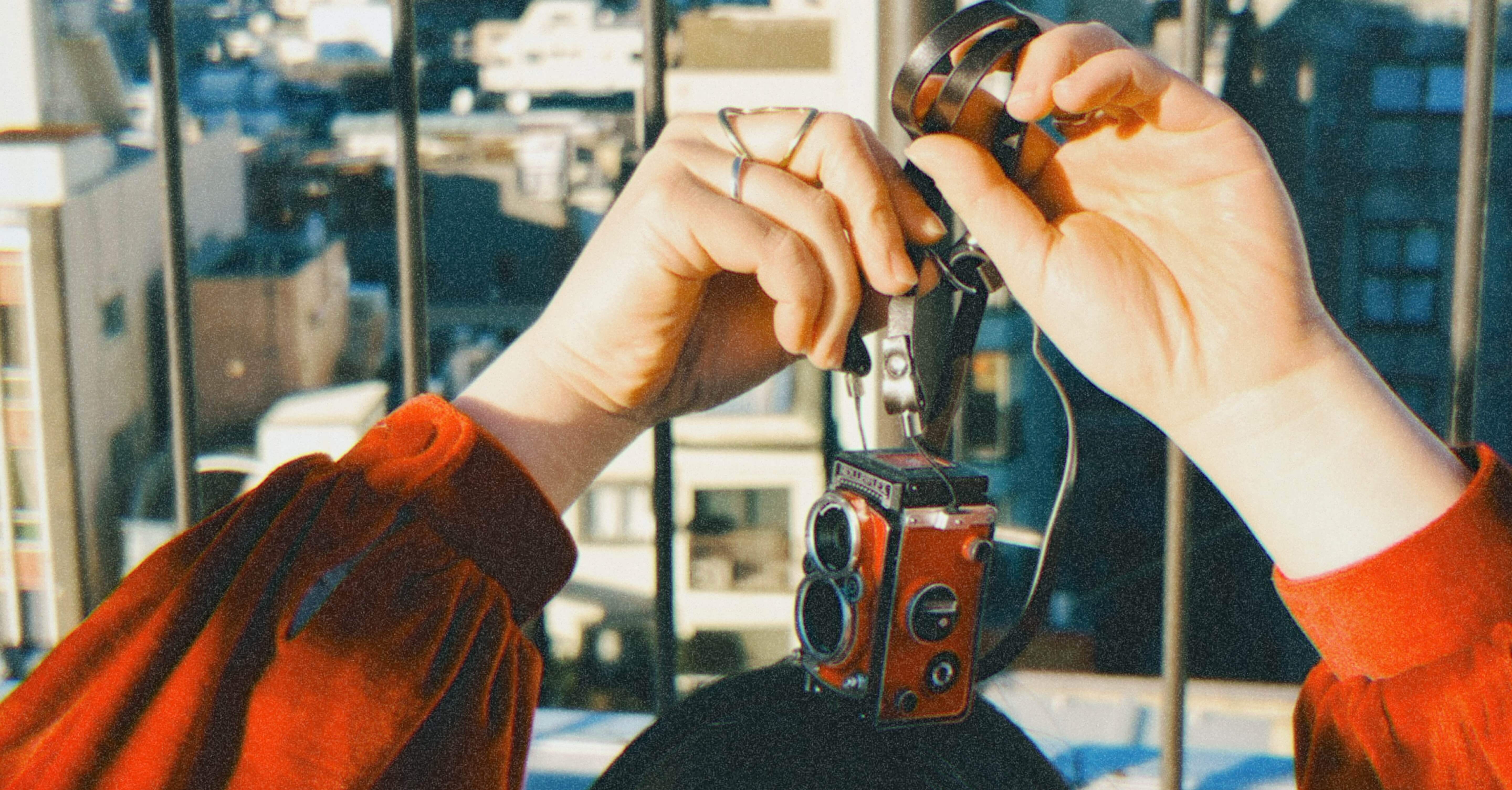 Rolleiflex MiniDigiとChanaちゃん｜かまた