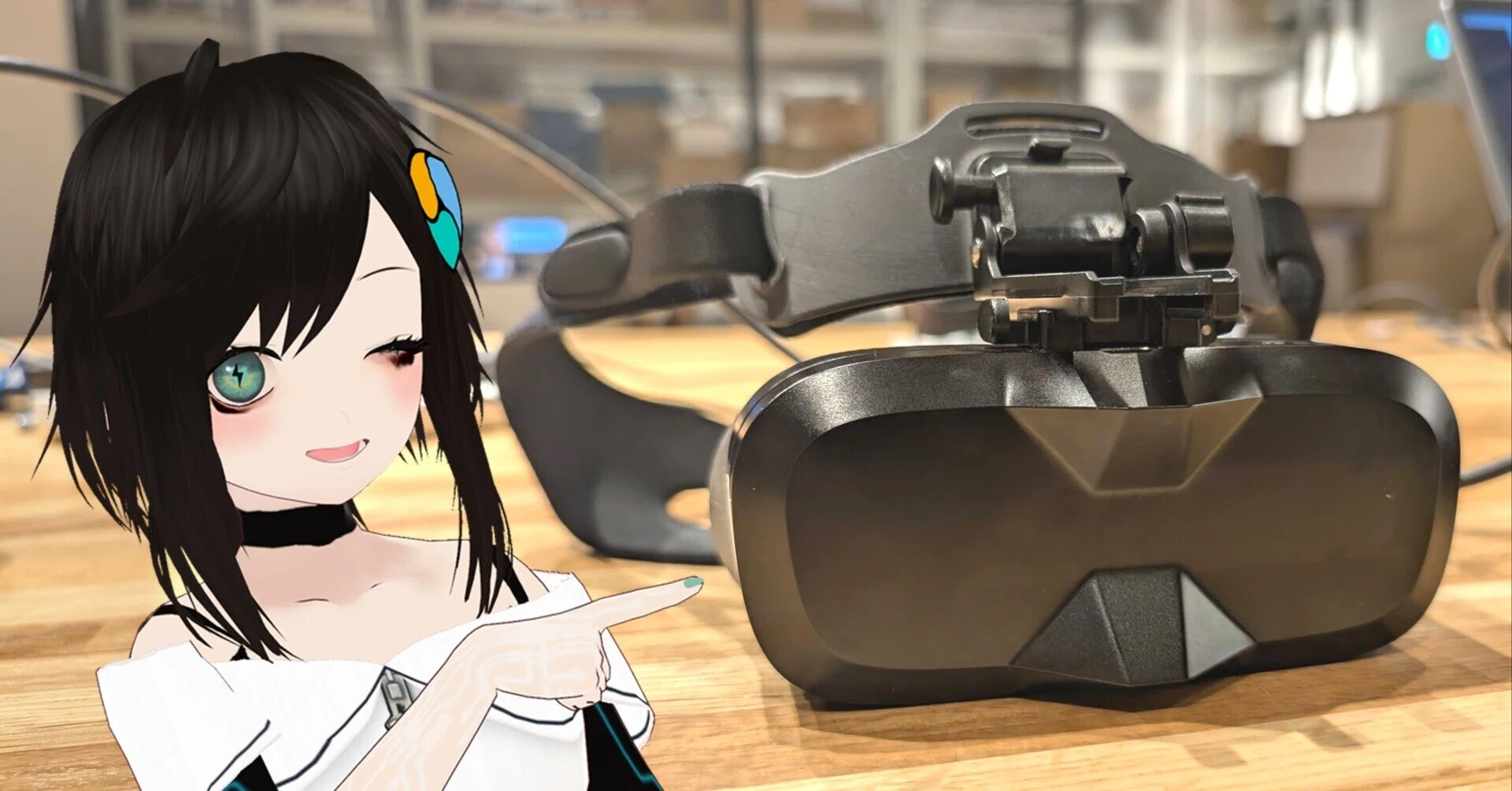 原住民特化型！？ VRゴーグル「MeganeX superlight 8K」でメタバースが