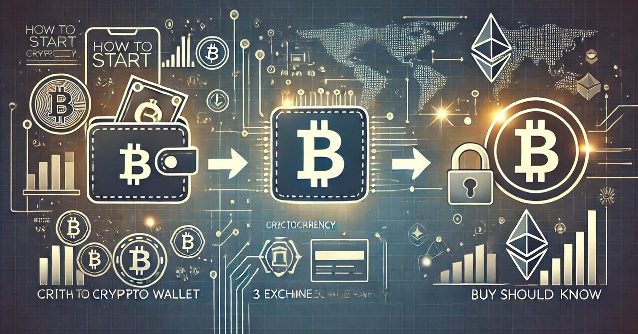 仮想通貨の始め方：初心者が知っておくべき3つのステップ｜kozo