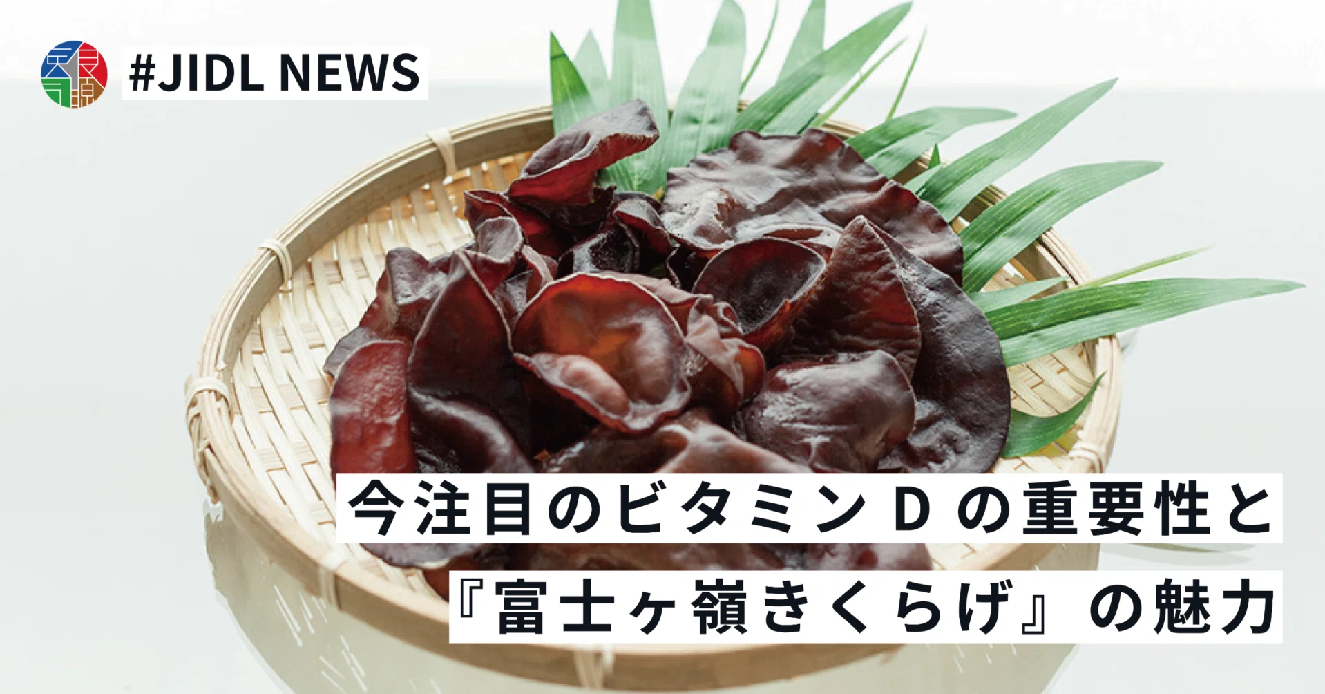 今注目のビタミンDの重要性と『富士ヶ嶺きくらげ』の魅力｜こころ躍る 