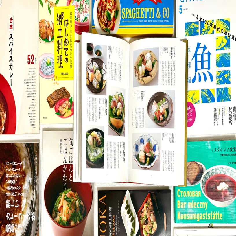 ウチの本棚紹介 〜お料理本で「おいしそう」と感じられる喜び〜｜Nochi