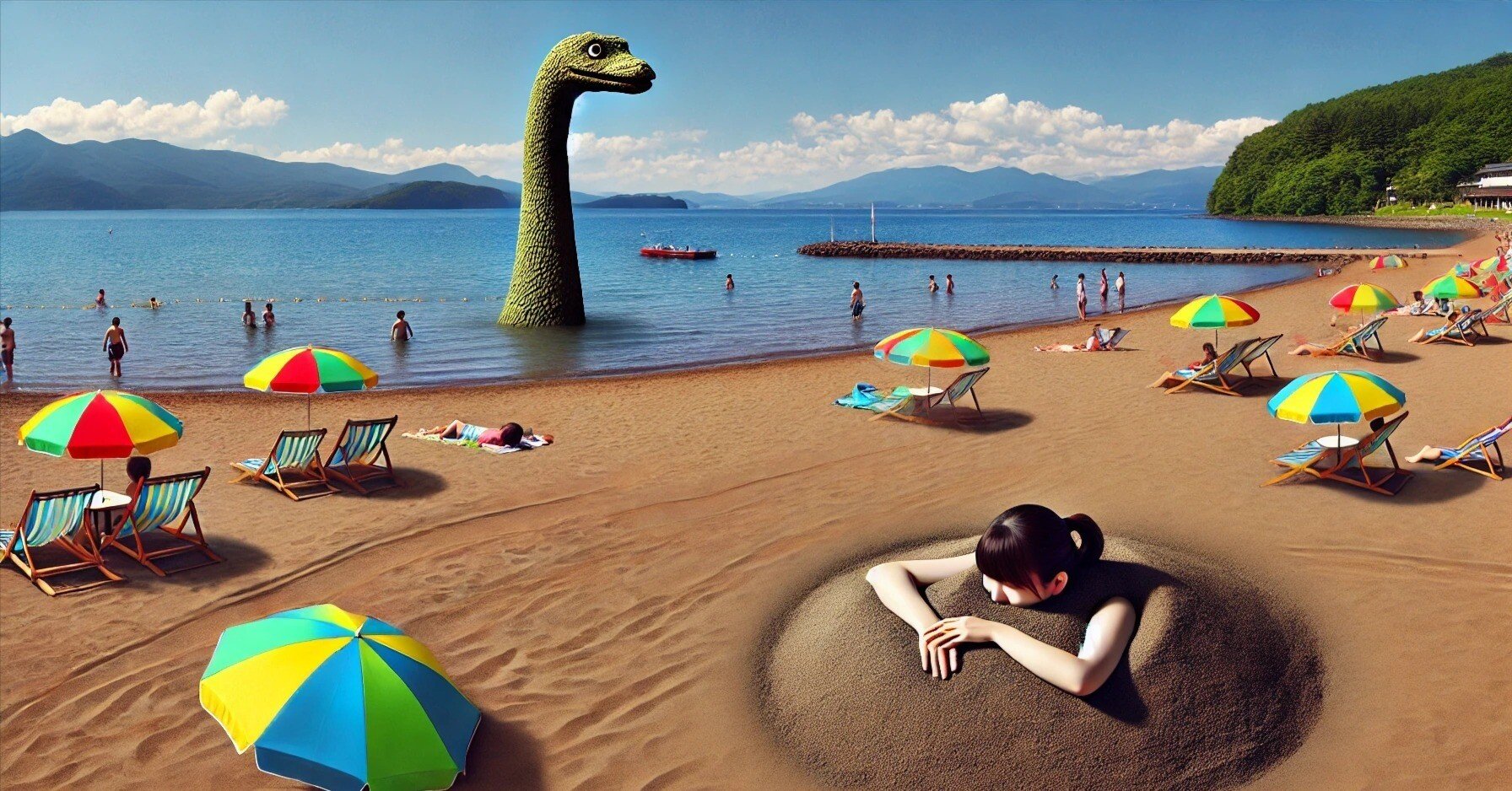 鹿児島・指宿でリフレッシュ！砂風呂体験と池田湖の伝説「イッシー」を