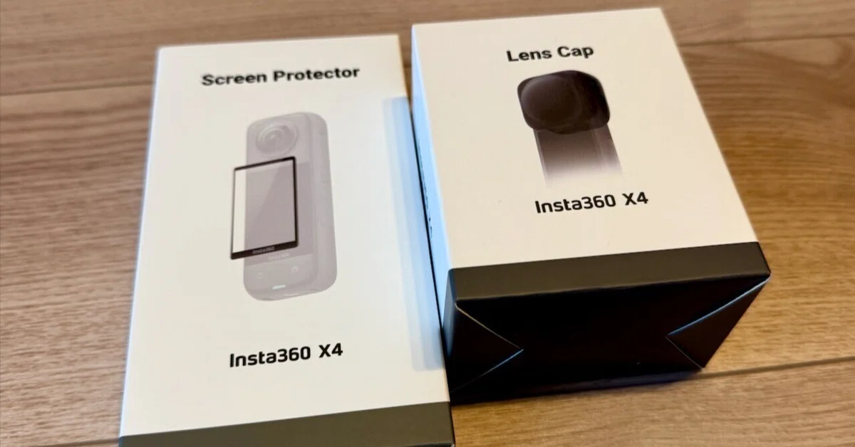 Insta360 X4を保護したい！スクリーンプロテクター&レンズキャップ 